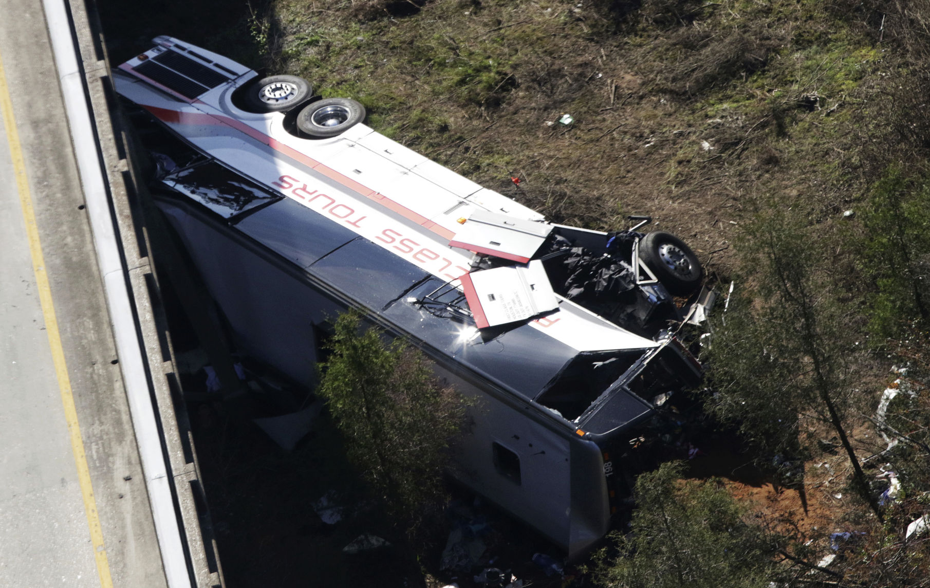 Tour Bus Crash